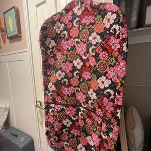 Floral Quilted Garment Bag